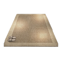 鸣固 除尘垫 酒店进门地垫  吸水防滑加厚圈绒玄关地垫 大堂耐脏进门 米色纹浅边 圈绒塑底 140*200cm