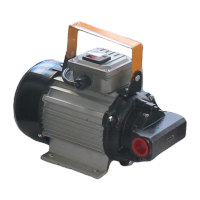 鸣固 大功率220V自吸抽油泵机油泵柴油泵自吸泵齿轮油泵 550W套装