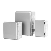 鸣固 KG塑料搭扣防水接线盒 户外开关电源灰盖透明盖abs合页翻盖密封箱 150*100*70mm灰盖 默认不含底板