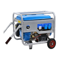 鸣固 5500W汽油发电机220v单相低噪小型发电机 5500W手启动+多燃料(带大轮款)