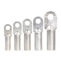 鸣固 ZS1180 A级铜接线端子平方线鼻子铜线耳铜接头 国标铜镀锡DT-25(10只)