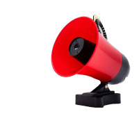 鸣固 车载磁吸扩音器616U汽车录音大功率喊话器宣传车喇叭插卡插U盘蓝牙