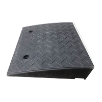 鸣固 台阶垫斜坡垫马路牙子汽车上坡爬坡三角垫门槛坡道斜坡板橡胶路沿坡 50*32*11路沿坡