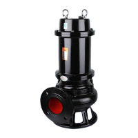 鸣固ZL2948潜水泵 220V排污泵32WQ6-16-0.75 可配耦合装置立式污水泵