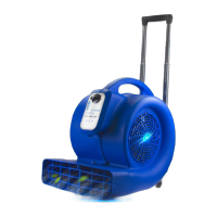 鸣固 去除湿气公共卫生间工业风机干地机通风机酒店地毯吹干机铜电机 商用大型1000W自然风 三挡调速