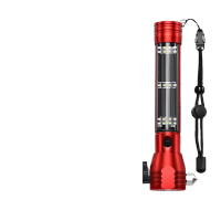 鸣固 安全锤多功能 红色 12合1