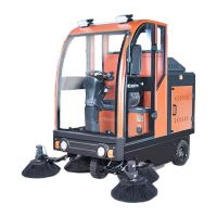 鸣固 ZJ7500驾驶式扫地车 全封闭扫地机 扫吸一体工厂车间物业停车场工业电动大型扫地车 单风机 VOL-2000