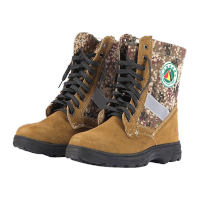 鸣固 森林消防靴 消防员森林消防服套装 防火防砸防扎鞋41码