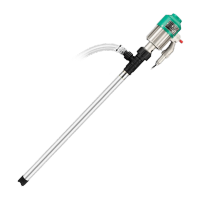 鸣固  220V电动防爆抽油泵 油桶泵大功率汽油泵手提式抽油泵 880W防爆+铝管