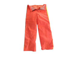 鸣固 冬季环卫工棉服 防寒大衣公路养护清洁反光棉衣 棉裤175 MG-ST-0756