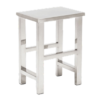 鸣固 不锈钢小方凳 550高