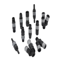 鸣固 塑钢自锁c式快速接头风管气泵空压机公母头快插气动接头SP20(接8mm管)