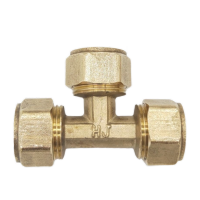 鸣固 太阳能热水器1418铝塑管配件铜接头T18等三等径三通