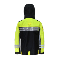 鸣固 交通执勤雨衣 雨衣雨裤套装 成人分体雨衣高反光男女户外雨衣 执勤保安雨衣 L码