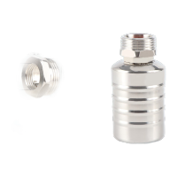 鸣固水龙头水满停浮球阀 304不锈钢自动水位控制阀 小款一寸上进水