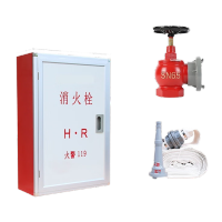 鸣固 消火栓箱套装 消防栓箱水带箱卷盘消防柜消防箱套装消防器材 套餐3(65箱1.0厚+水带套装)