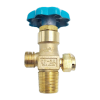 鸣固高压瓶阀QF-2A工业气体气瓶阀门配件黄铜二氧化碳瓶阀 直角阀