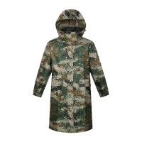 鸣固 连体雨衣 数码风衣式防暴雨成人户外连体劳保执勤制服 XL