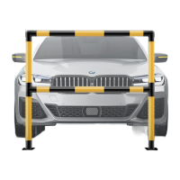 鸣固 停车位钢管挡车器 钢管护栏停车桩栏杆车位防撞道路隔离车库 组合U型双层1米*1米