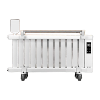 鸣固 注水电暖器取暖器节能省电水暖加水电暖气片全屋大面积电热器 手机WiF语音升级版13柱20平米