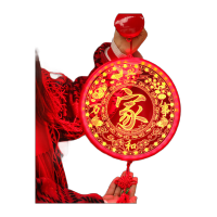 鸣固 2022新年元旦发光福字春节挂灯3D门福过年室内装饰灯门口挂饰商场小彩灯电池款 家和万事兴+福袋ZL5222