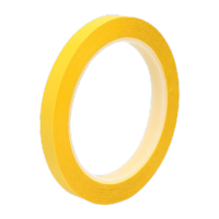 鸣固 5S桌面定位标识划线胶带 划线胶带 警示画格子线 定位标识胶带(5S胶带 黄色款)HR