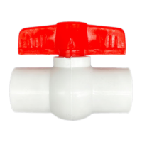 鸣固PPR内丝平口全塑球阀塑料球阀 PPR全塑球阀50 1.5寸(平口)