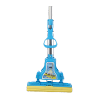 鸣固 ZJ4231可伸缩对折普通人字拖胶棉吸水拖把 宽27CM TS021202280