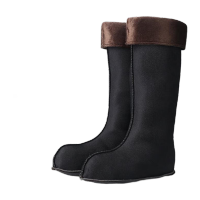 鸣固 雨鞋内胆棉套 39cm普通防寒加厚保暖袜套 小码(适合43-45码)MG-ZB-9462