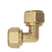 鸣固 太阳能热水器1620铝塑管配件铜接头L20等弯等径弯头