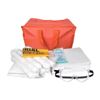 鸣固 化学品泄露便携式防溢应急处理套装80L油类专用