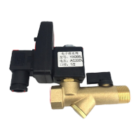 鸣固  电子排水阀器 空压机自动开关OPT-A分体B连储气罐放水阀定时电磁阀 OPT-B连体