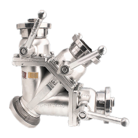 鸣固 分水器 消火栓分水器消防水带分水器快速接头 65mm三路分水器