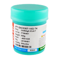 鸣固 无铅锡膏 无卤高温锡浆 维修焊锡膏助焊剂Sn99Ag0.3Cu0.7 净重0.5kg