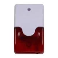 鸣固 小型声光警报器警示灯 安全蜂鸣 220V103型警报器