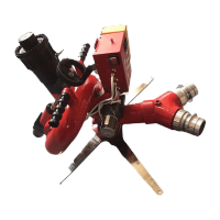 鸣固 控消防水炮 遥控泡沫炮 移动式遥控消防炮PSKDY60