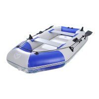 鸣固 防汛皮划艇橡皮艇 抗洪充气船钓鱼船热熔漂流船 4人套餐