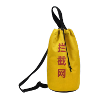 鸣固 水域救援拦截网 便携船用消防救生网户外水域逃生网 水上激流防护网 涤纶3*1.2米