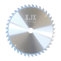 鸣固 ZV1118木工角磨机切割片配机大圆盘硬质合金锯片 9寸230mm*60齿*25.4孔