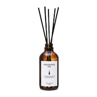 鸣固 香薰精油 无火香薰精油套装酒店室内卫生间香薰摆件空气清新精油 白兰花序 100ml