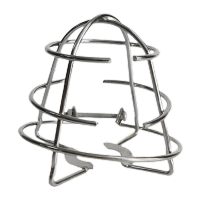 消防喷淋头架 喷头保护架 支架 消防喷淋洒水头 保护罩 无需拆卸 不锈钢304银白保护罩