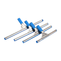 鸣固 不锈钢玻璃刮水器玻璃刷刮窗 擦窗器清洁刮刀桌面瓷砖地板擦 40cm