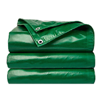 鸣固 加厚油布防水布防雨布篷布户外防雨防晒布 pvc刀刮布遮阳遮雨棚布货车帆布蓬布 3米*5米