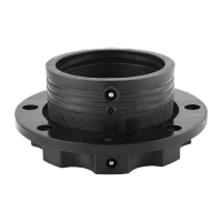 鸣固 HDPE全新料钢丝网骨架管配件PE法兰片承插电热熔法兰头 PN16KG PE电熔法兰 DN250