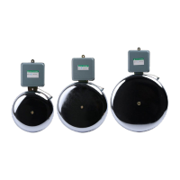 鸣固 电铃 220V外击式电铃自动打铃器学校电铃打铃仪 工厂办公室电铃不锈钢电铃外击不锈钢SCF/DL-125MM 5寸