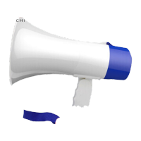 腾驰(CT)消防喇叭扩音器 手持喇叭 防汛物资 录音喊话器 应急疏散喊话装置 5W 240S录音