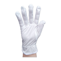 鸣固 无尘布手套 10双