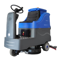 鸣固 ZJ7496手推式洗地机 吸擦一体工厂车间超市学校商用折叠式电动地面擦地机 双刷盘 VOL-860