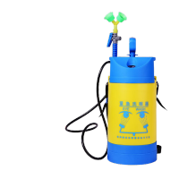 鸣固 应急洗眼器 单口便携式喷雾器5L带压力表紧急移动台式压力实验室工业用 5L便携式带压力表 KW943571