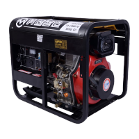 鸣固 10KW柴油发电机220V380V双电压自动发动机 10KW开架款电启动+烧柴油+助力